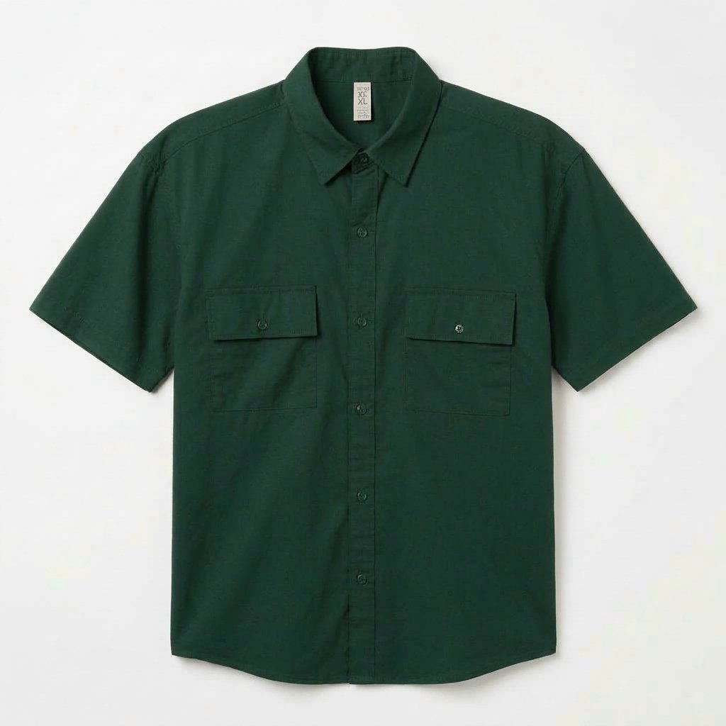 Cotton Casual Shirt 2 pockets — photo 4
