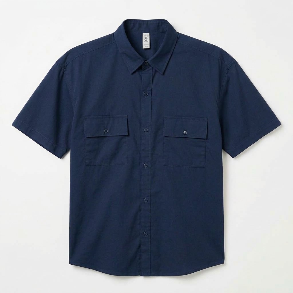Cotton Casual Shirt 2 pockets — photo 5