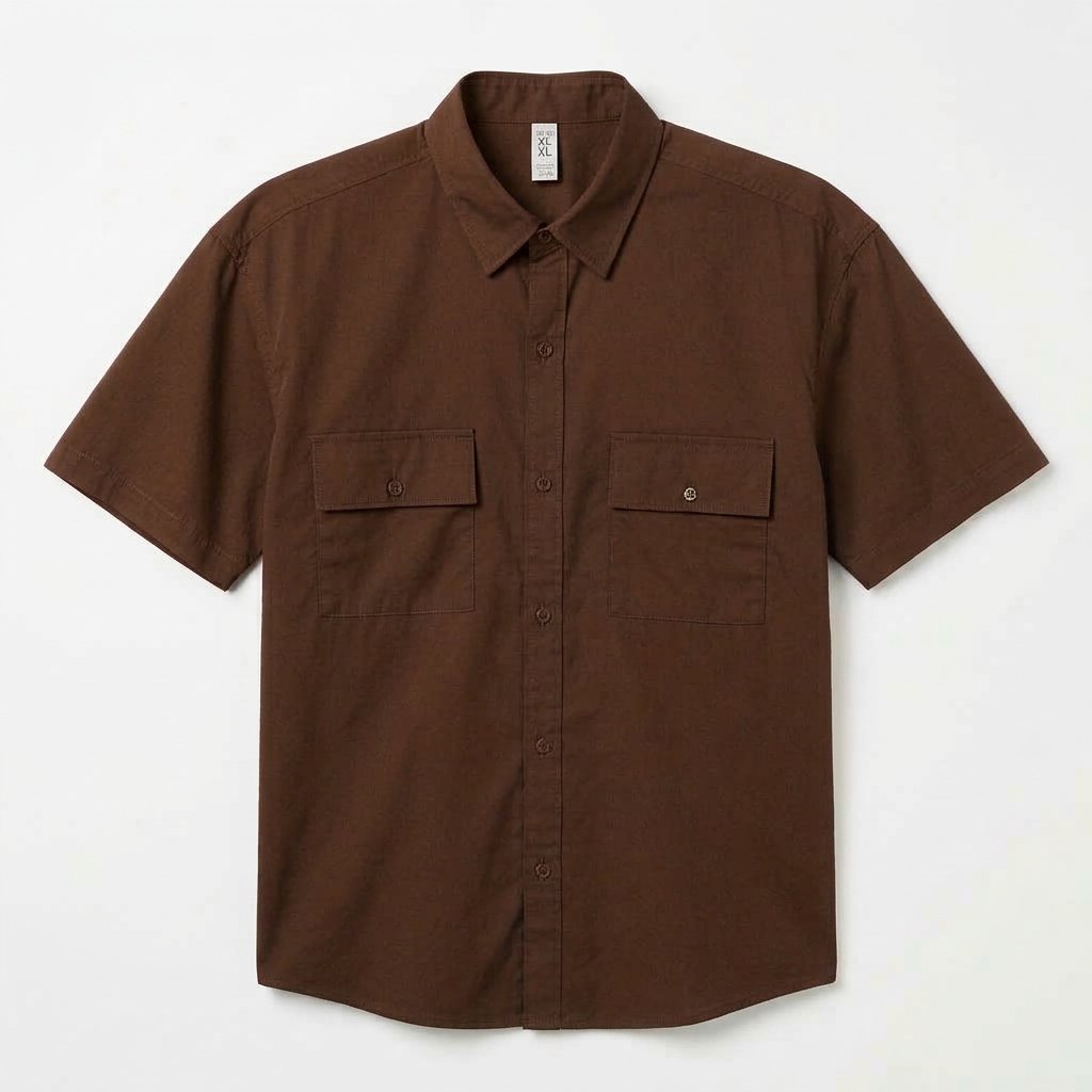 Cotton Casual Shirt 2 pockets — photo 7