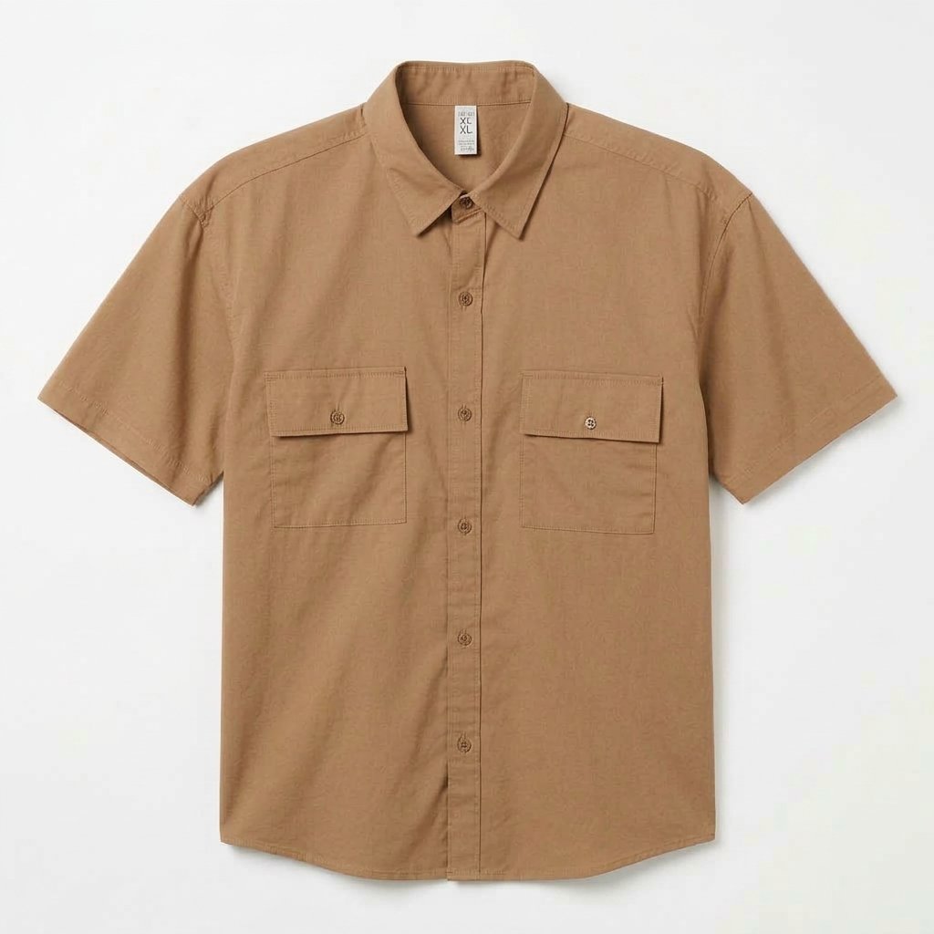 Cotton Casual Shirt 2 pockets — photo 8
