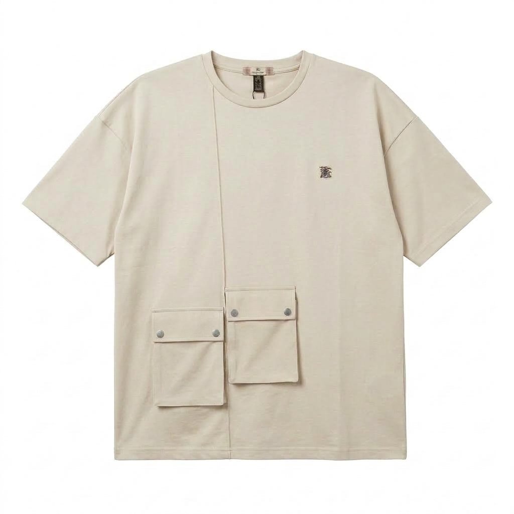 Burberry D-Shoulder 2 Pocket T-Shirt — photo 3