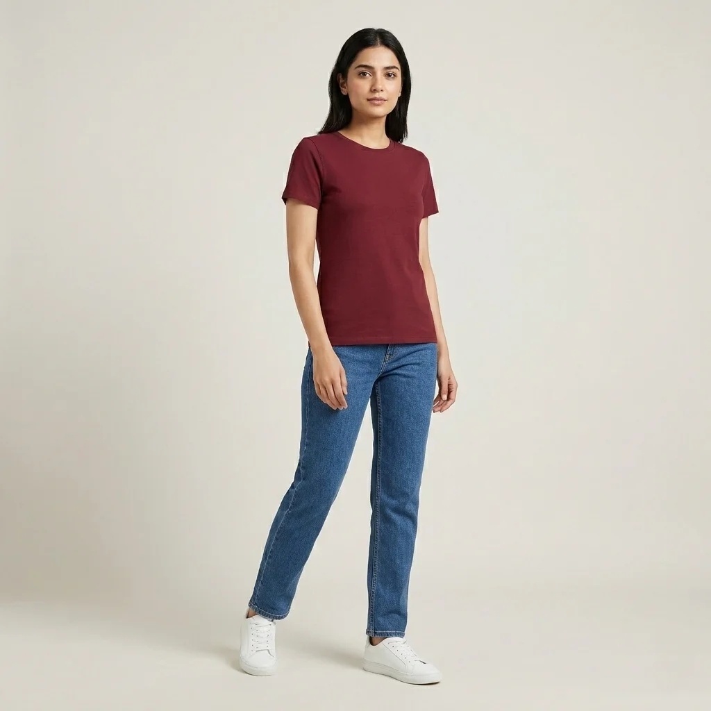 6535 Basic Women's Short Sleeve Tee